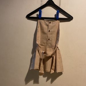 Vintage Style  Sleeveless Frock For Baby Girls.