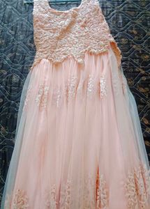 Beautiful Peach Gown