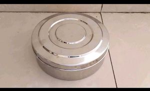 Unused Pack Of 2 Steel Containers