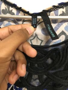 Maurices Blue Sleeveless Top