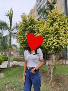 Korean White Top🤍🤍🤍
