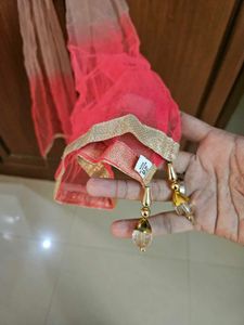 Pink And Brown Lehenga