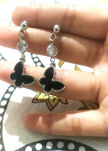 Butterfly Drop Earrings