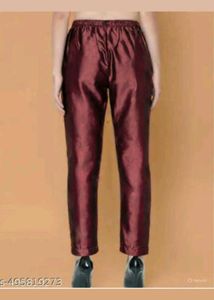Maroon Casual Pants