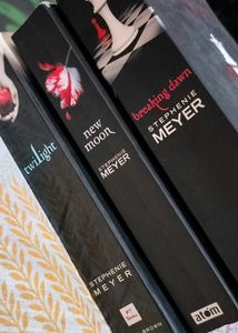 Twilight Saga 3 Books - Twilight , New Moon , Breaking Down