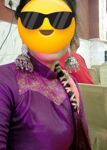 Price Droppped ❌❌❌Purple And Coral Punjabi Suit