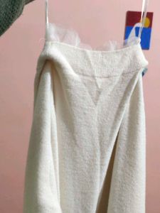 Elegant : Snow ❄️ White Sweater