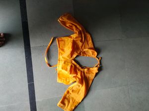 Mustered Color Rajputi Dress