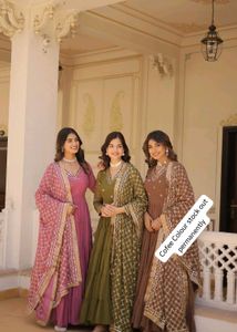 New Standard Beautiful Pakistani Gown Dress Inpote