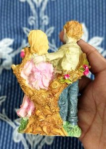 Vintage Boy and Girl Figurine