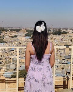 Lavender Floral Dress