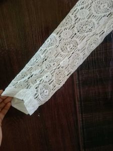 White Lace Top
