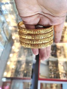 Gold Bangle Set