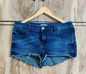 Denim Short Waist Size-28