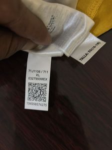 Tommy Hilfiger Yellow T-Shirt Original