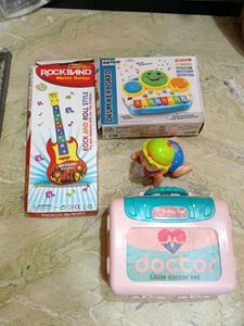 Kids Musical Instrument Toys Lot all work