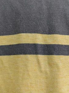 Striped V-Neck Tee