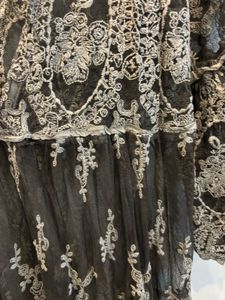 Grey Lace Dress