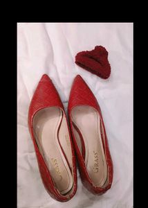 Red Leather Heels