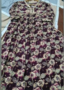 Floral Rose Kurta 3piece Set