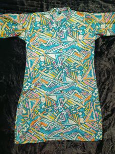 Abstract printed Dress