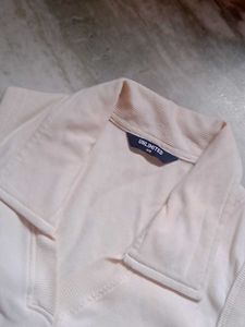 Sleeveless Polo Crop Top