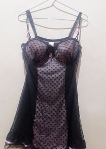 Cute Black Babydoll Lingerie