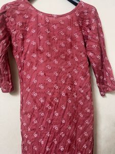Simple Pink Kurti