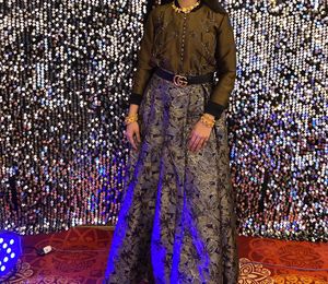 Skirt With Embroidered Jacket