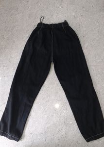 Max Black Baggy Parachute Jean&#39;s