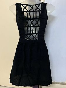 Divided Branded Black Mini Dress