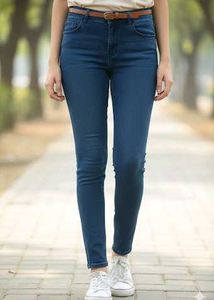 Dark Blue Skinny Jeans (Size 32)