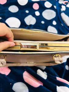 Beige &#34;Ramee&#34; Handbag