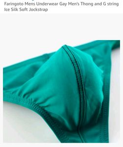 G String Ice Silk Soft Jockstrap