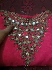 Embroidered Kurta Neck Design