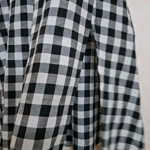 Gingham Urbanic Midi Dress With Slit