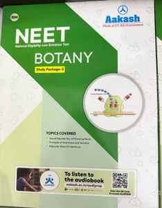 Aakash NEET Botany Study Package (Set of 4 Books)
