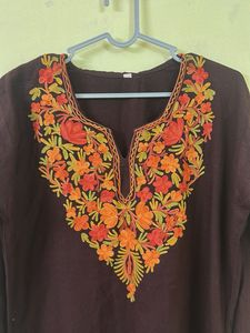 Kashmiri Short  Pheran Kurta