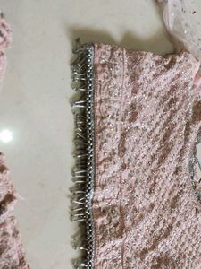 baby pink lahenga choli