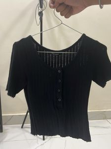 Beautiful Black Crop Top