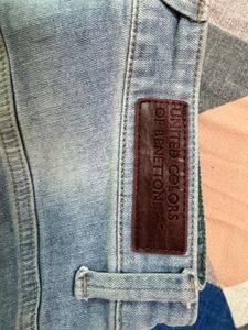 Benetton Light Wash Jeans(28)