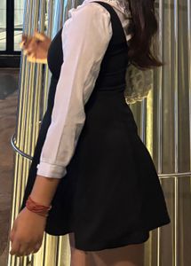 Black Sleeveless Mini Dress