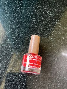 Lipstick, Kajal And Nail paint With Red Pouch