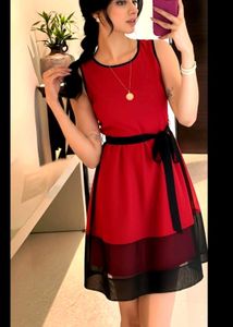 Red Korean Dress