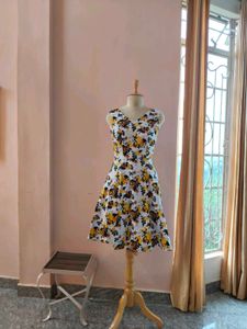 Floral Fit & Flare Dress