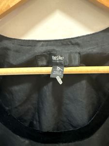 Elegant Velvet Trim  Top