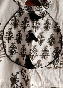 Pure Cotton White Kurta Set