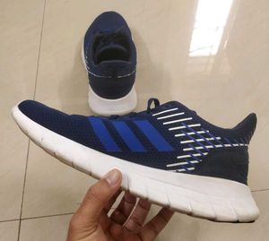 Adidas Blue Sneakers/Sports Shoes