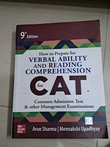 CAT Verbal Ability - 9th Edition
