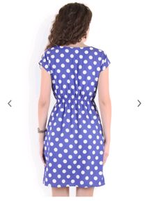 Blue Polka Dot Dress